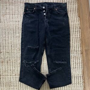 H&M Black Boyfriend Jeans